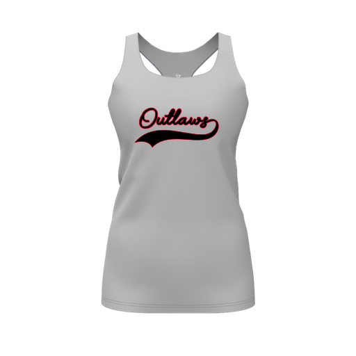 [CUS-DFW-RCBK-PER-GRY-FYS-LOGO1] Decker Racerback Tank Top (Female Youth S, Gray, Logo 1)