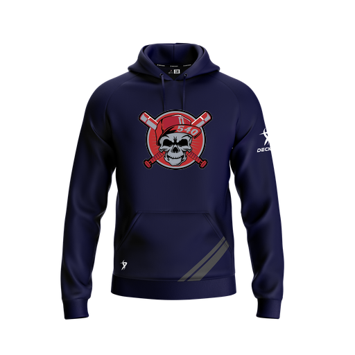 [FOLHSMNV-YXS-LOGO3] Decker Summit Hoodie (Youth XS, Navy, Logo 3)