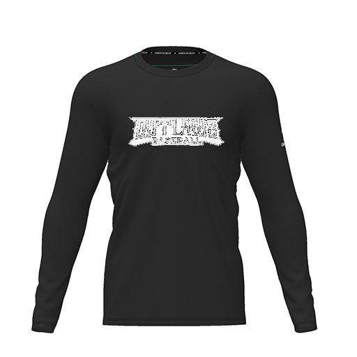 [CUS-DRIF-TEES-PER-CNK-LSL-BLK-YXS-LOGO2] Dri Fit Performance T-Shirt (Youth XS, Black, Logo 2, Long Sleeve)