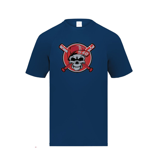 [2790.065.S-LOGO3] Men's Smooth Sport T-Shirt (Adult S, Navy, Logo 3)