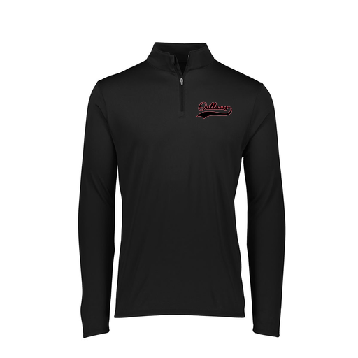 [2785.080.S-LOGO1] Men's Flex-lite 1/4 Zip Shirt (Adult S, Black, Logo 1)