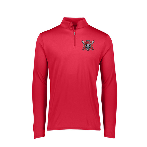 [2785.040.S-LOGO3] Men's Flex-lite 1/4 Zip Shirt (Adult S, Red, Logo 3)