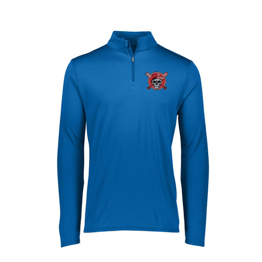 [FTLQFLRY-FAXS-LOGO3] Decker Women's Flex-Lite 1/4 Zip Shirt (Female Adult XS, Royal, Logo 3)