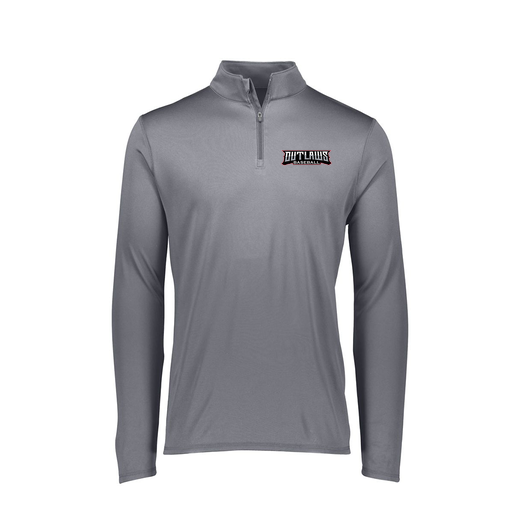 [FTLQFLGY-FAXS-LOGO2] Decker Women's Flex-Lite 1/4 Zip Shirt (Female Adult XS, Gray, Logo 2)