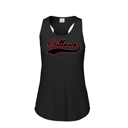 [3078.K94.S-LOGO1] Ladies Tri Blend Tank Top (Female Adult S, Black, Logo 1)