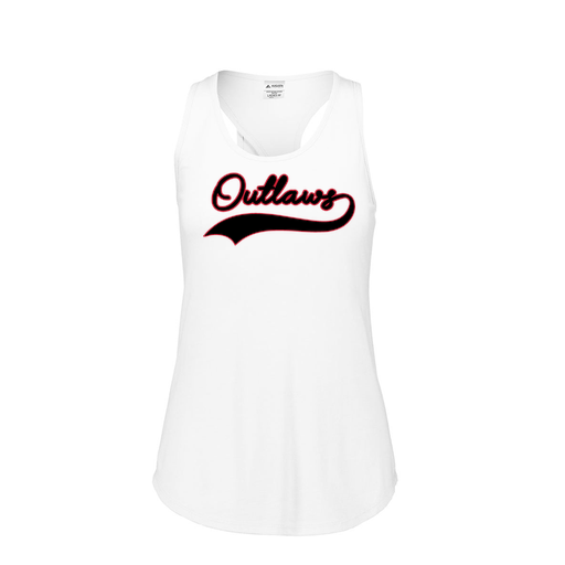 [3078.005.S-LOGO1] Ladies Tri Blend Tank Top (Female Adult S, White, Logo 1)