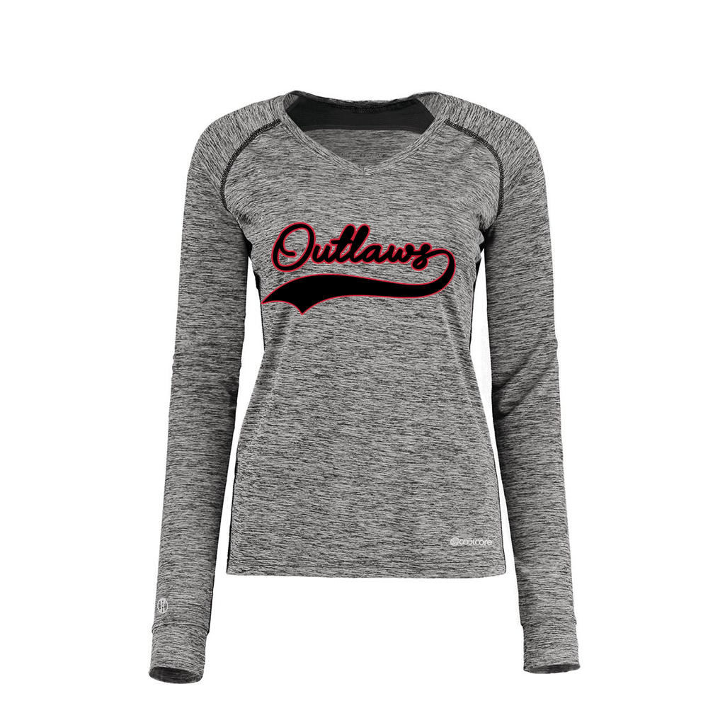 Ladies Electric Long Sleeve Shirt