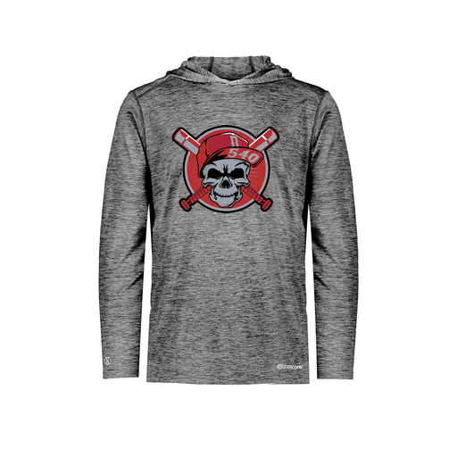 [FOLHCGBK-AS-LOGO3] Decker Men's Charge Hoodie (Adult S, Black, Logo 3)