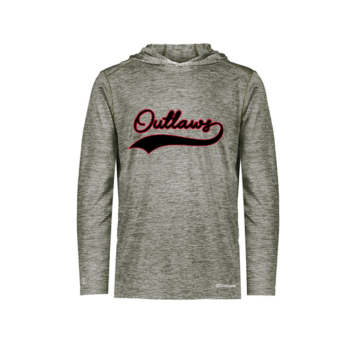 [FOLHCGGY-AS-LOGO1] Decker Men's Charge Hoodie (Adult S, Gray, Logo 1)