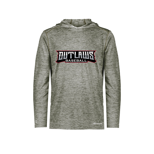 [FOLHCGGY-AS-LOGO2] Decker Men's Charge Hoodie (Adult S, Gray, Logo 2)