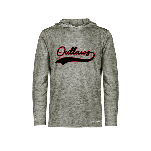 [FOLHCGGY-YS-LOGO1] Decker Youth Charge Hoodie (Youth S, Gray, Logo 1)