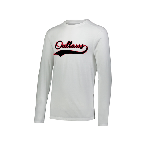 [3075.005.XS-LOGO1] Men's LS Ultra-blend T-Shirt (Adult XS, White, Logo 1)