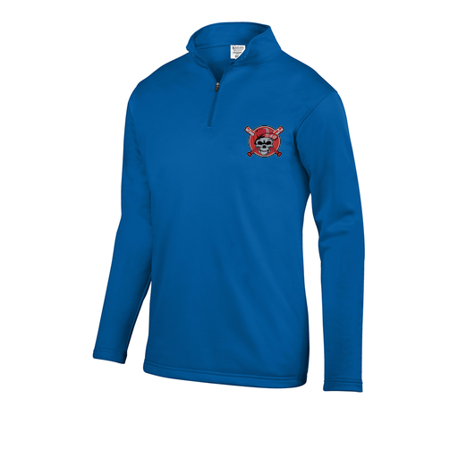 [DFW-FFQZ-RYL-AS-LOGO3] Men's FlexFleece 1/4 Zip (Adult S, Royal, Logo 3)