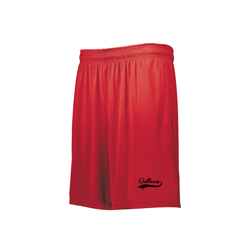[229511.083.XS-LOGO1] Decker Men's Swift Short (Adult XS, Red, Logo 1)