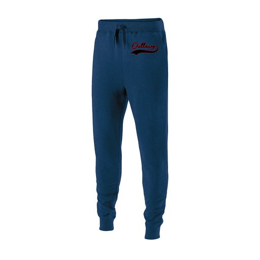 [229548.065.XS-LOGO1] Men's 60/40 Fleece Jogger (Adult XS, Navy, Logo 1)