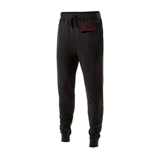 [229648.080.S-LOGO1] Youth 60/40 Fleece Jogger (Youth S, Black, Logo 1)