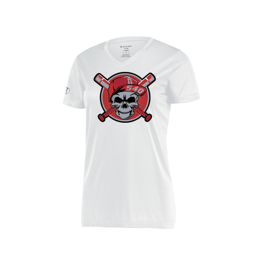 [222820.005.S-LOGO3] Ladies Movement Dri Fit Shirt (Female Adult S, White, Logo 3)
